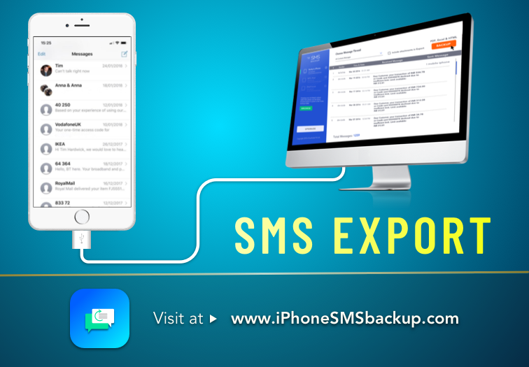 iPhone SMS Backup | SMS Export iPhone | SMS backup iPhone (Computers